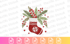 Festive Christmas Stocking