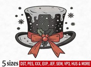 Festive Winter Snowman Hat