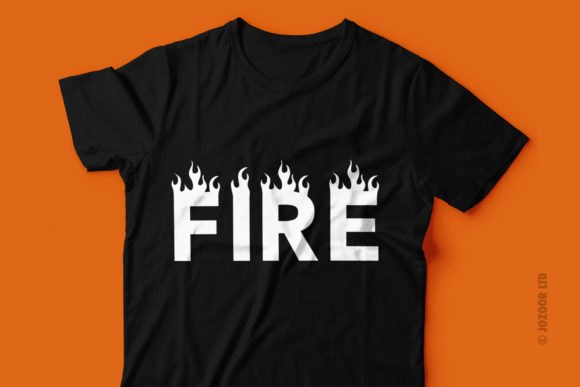 Fire Font Font - Image 3