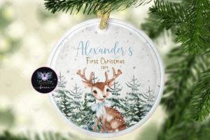 First Christmas Ornament Baby's 1st