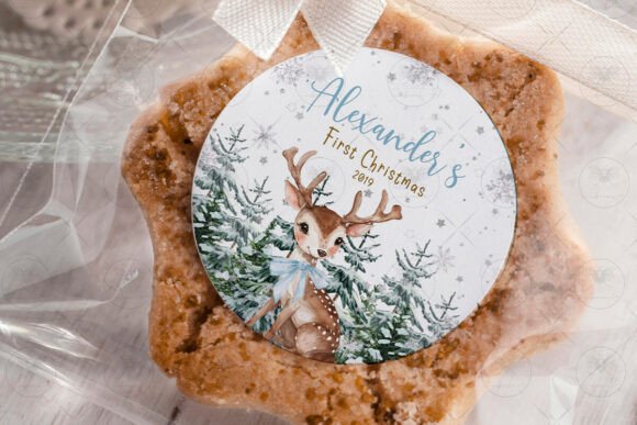 First Christmas Ornament Baby's 1st - Image 2