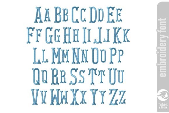 Fishtail Monogram Font - Tapered / L - Image 2