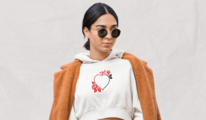 Alternative view of Floral Heart Frame