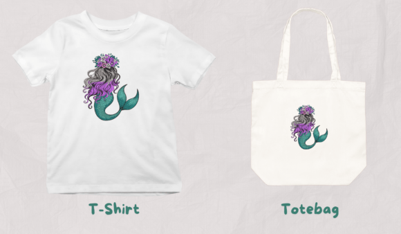 Floral Mermaid - Image 3