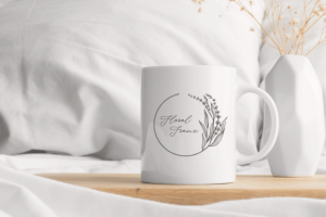 Alternative view of Floral Frame Font