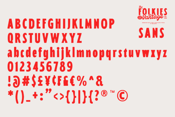 Folkies Vantage Font - Image 6