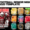 Football Senior Night 2025 Template