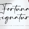 Fortuna Signature Font