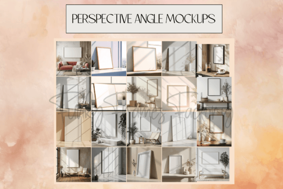 Frame Mockup Bundle Canvas Mockup Bundle - Image 6