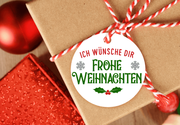 Frohe Weihnachten Plotter File SVG, PNG, - Image 4