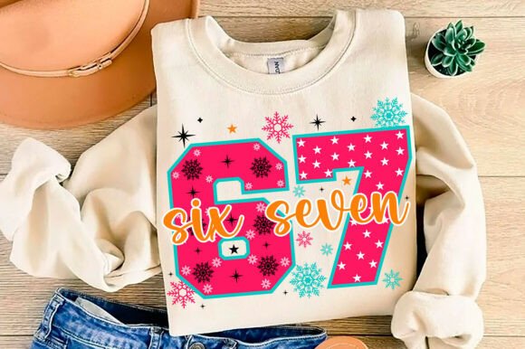 Funny 67 Png Svg Bundle, Six Seven SVG, - Image 2