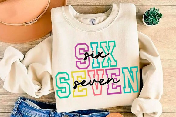 Funny 67 Png Svg Bundle, Six Seven SVG, - Image 5