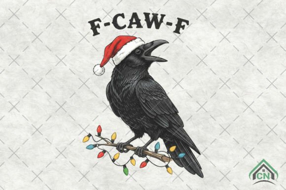 Funny Christmas, Crow Raven, F-CAW- F