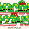 Funny Christmas Elf Font