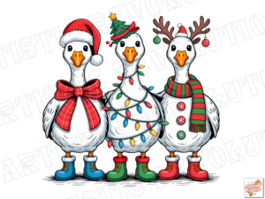 Funny Christmas Goose Png Christmas Png