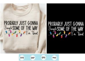 Funny Christmas Jingle PNG Probably Just