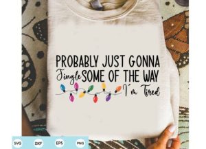 Alternative view of Funny Christmas Jingle PNG Probably Just