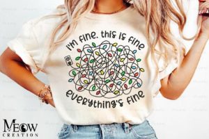 Alternative view of Funny Christmas Light, Christmas