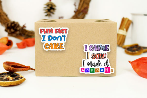 Funny Quotes Stickers Bundle I Sarcastic - Image 2
