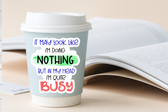 Funny Quotes Stickers Bundle I Sarcastic - Image 4