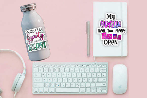 Funny Quotes Stickers Bundle I Sarcastic - Image 5