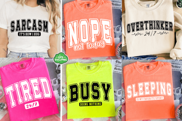 Funny Sarcastic SVG Bundle, Sarcasm Svg