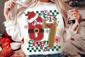Funny Six Seven Meme Christmas Png