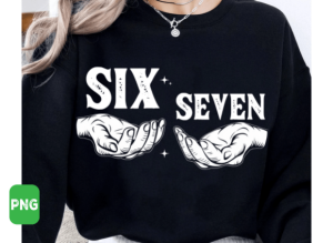 Funny Six Seven Png, 6 7 Trend Png