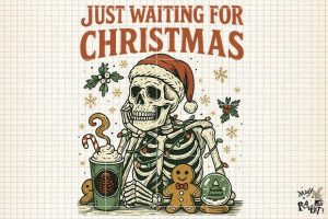 Funny Skeleton Christmas Png
