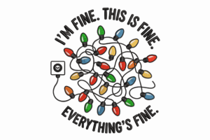 Funny Tangled Christmas Lights Quote