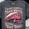 Funny Train Wreck PNG, I'm Not Always