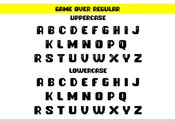 Game over Font - Image 9