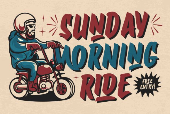 Garage Brush Font - Image 7