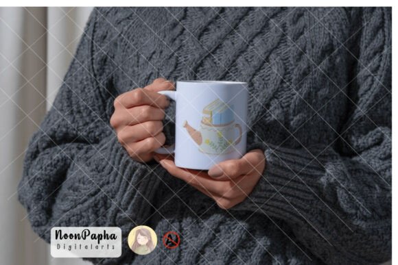 Garden Bookish Clipart Set, Pastel Books - Image 7