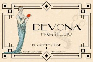 Alternative view of Gatsby Nights Font