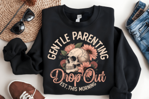 Alternative view of Gentle Parenting Sarcastic Mama Mom PNG