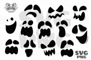 Ghost Face Svg Bundle, Ghost Svg