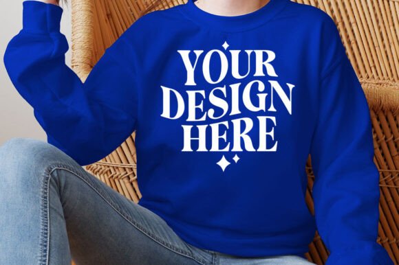 Gildan 18000 Sweatshirt Mockup Bundle - Image 9