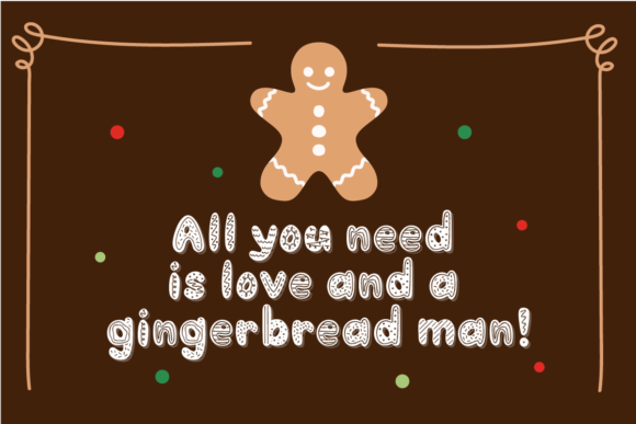Gingerbread Font - Image 2