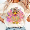 Girl Turkey Coquette Thanksgiving Png
