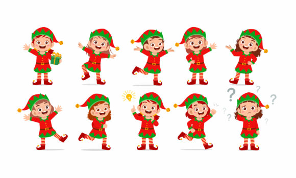 Alternative view of Girl Wear Christmas Elf Dress Set
