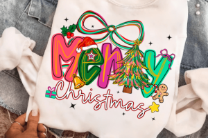 Alternative view of Girly Christmas Cozy Design Png