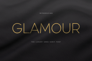 Glamour Font