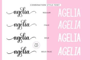 Alternative view of Glasten Simple Beautiful Font