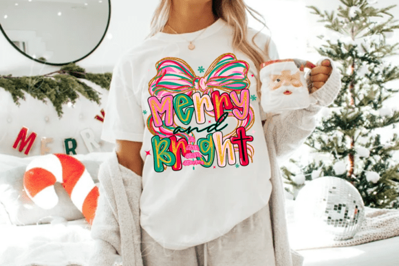 Glitter Pink Coquette Christmas Tree Png - Image 3