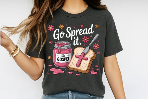 Go Spread It Gospel Christian Faith Jam - Image 3