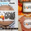 Gobble | Thanksgiving SVG Door Sign