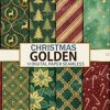 Golden Christmas Digital Paper