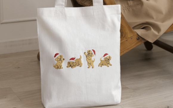 Golden Retriever Christmas Puppies - Image 3