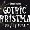 Gothic Christmas Font